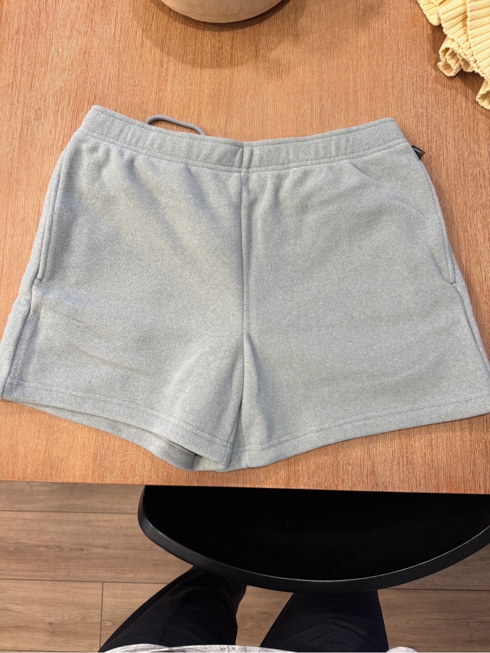 Aritzia Golden Heather Chrome Shorts